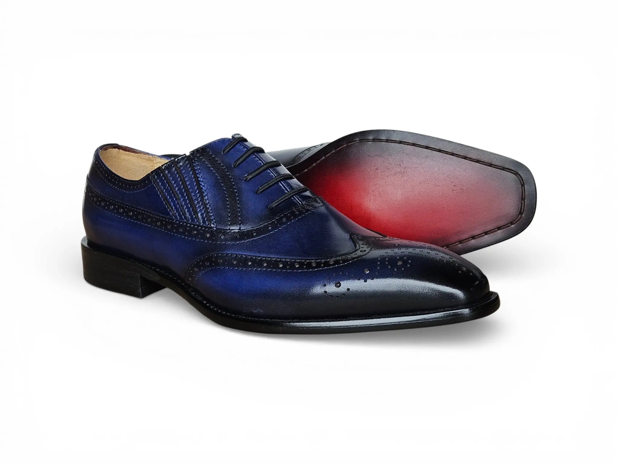 Wingtip Slip-on Oxford Carrucci