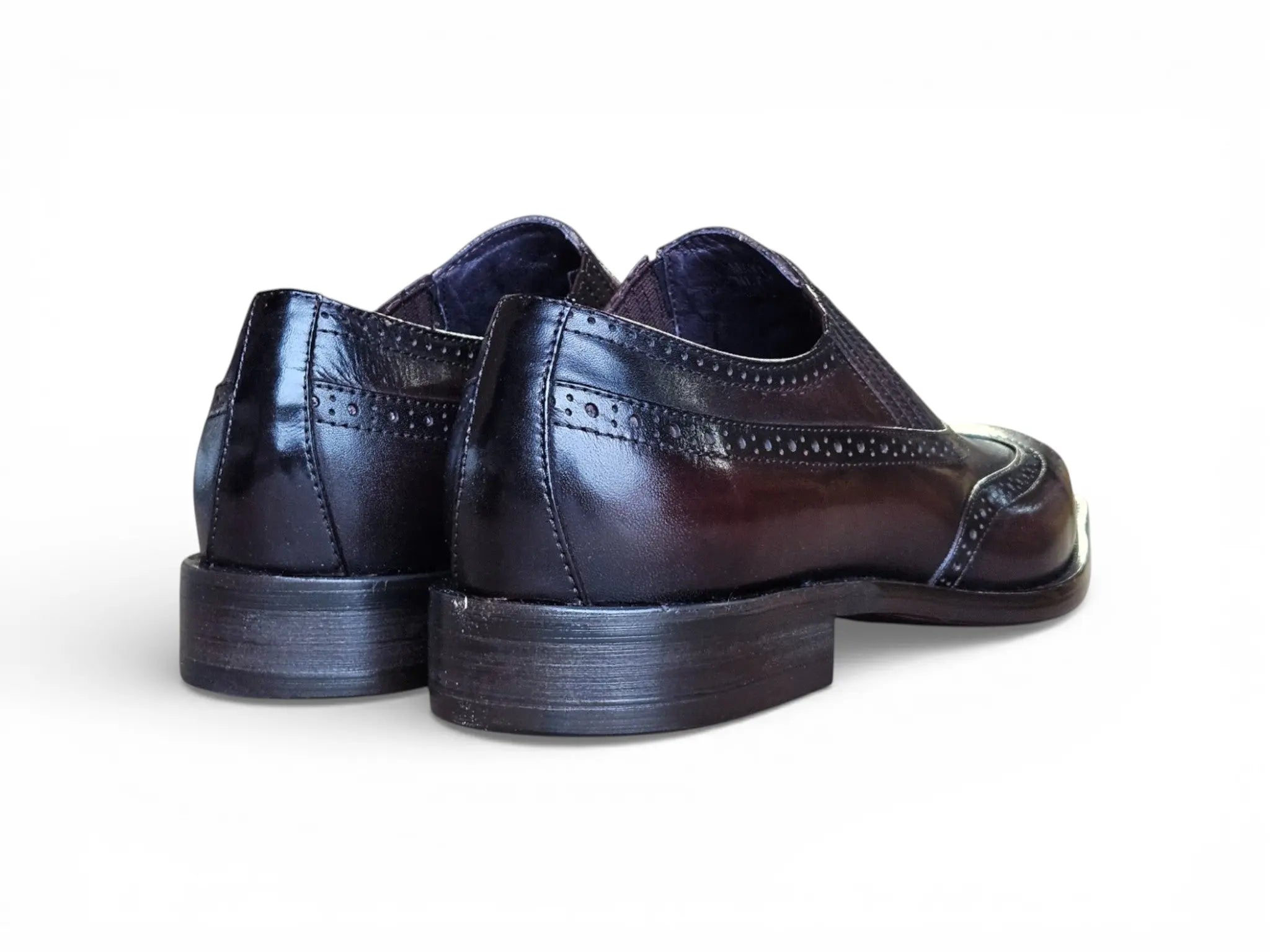 Wingtip Slip-on Oxford Carrucci