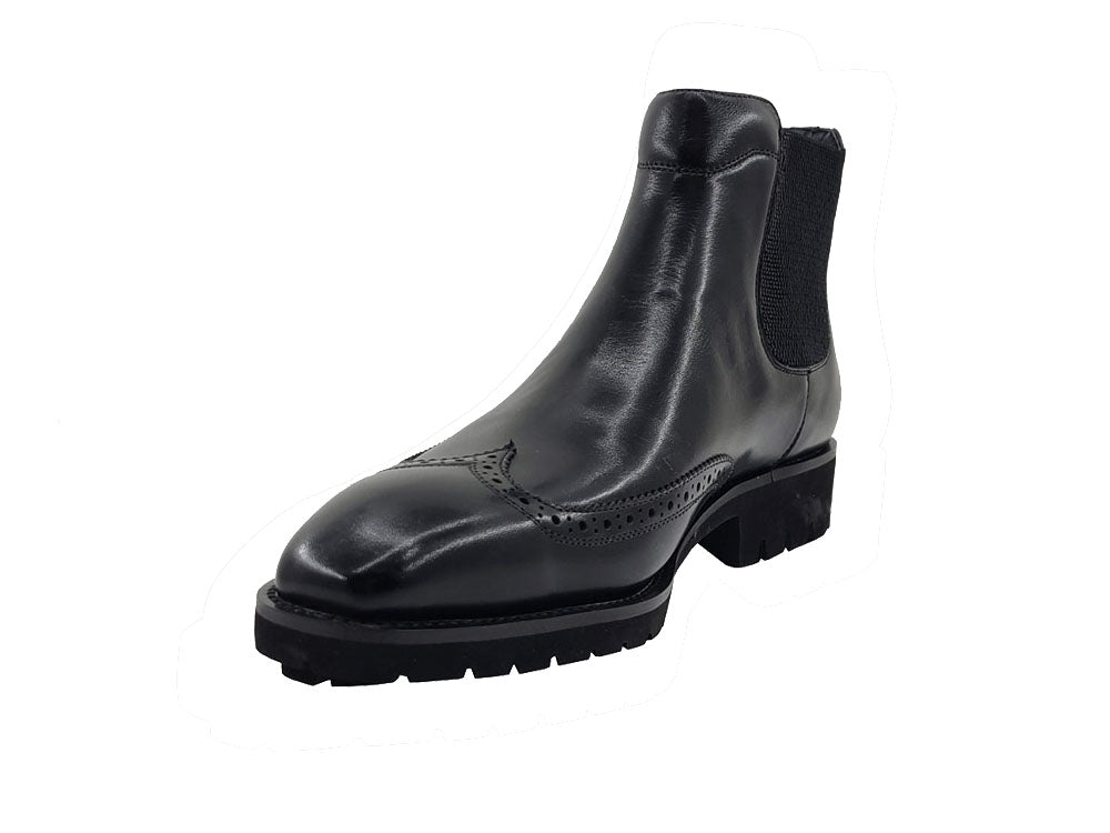 Chelsea Boot with Wingtip, lightweight lug sole KB515-13