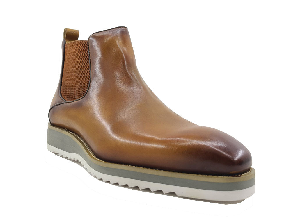 Patina Chelsea Boot with lightweight sole KB515-15
