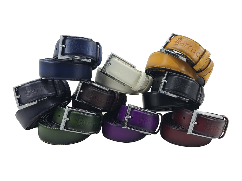 Carrucci Leather Belt