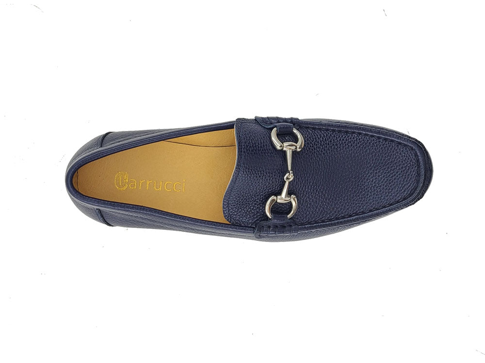 Victor Timeless Buckle Loafer in Leather Sole