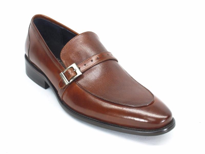 Perforated Buckle Loafer