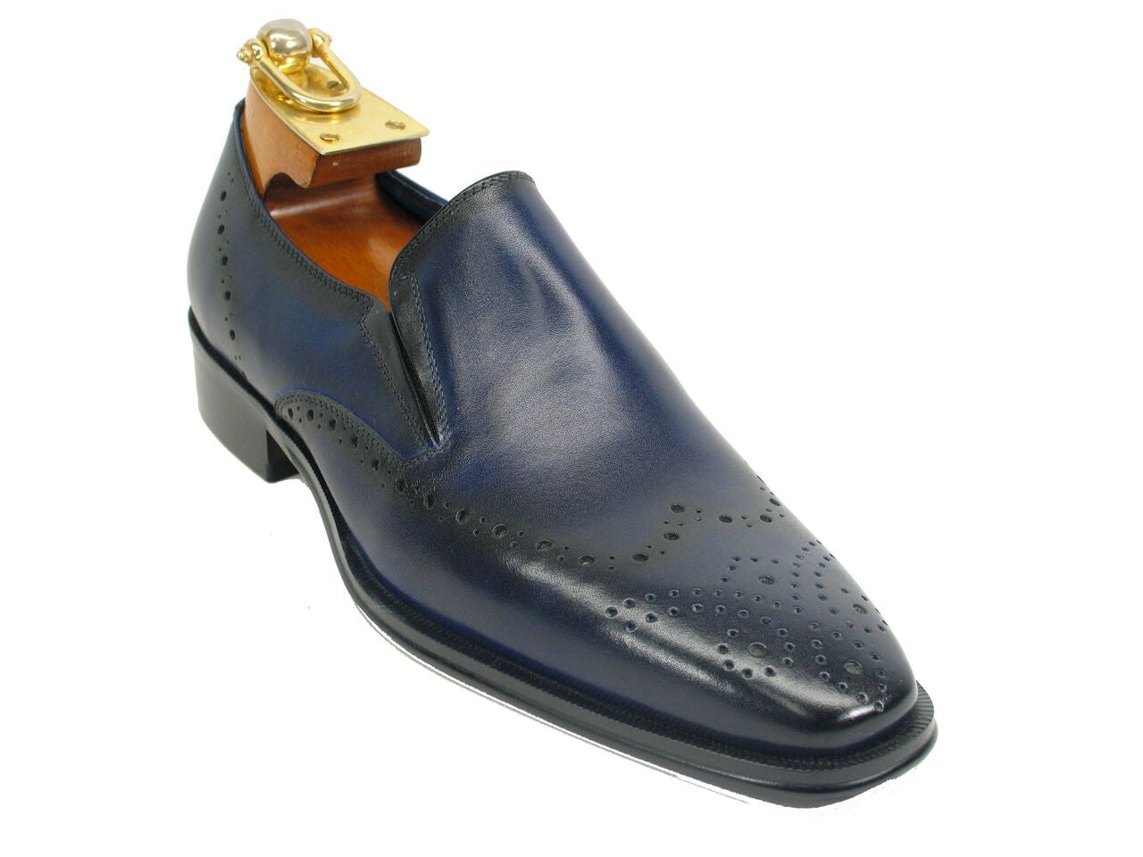Two Tone Leather Loafer