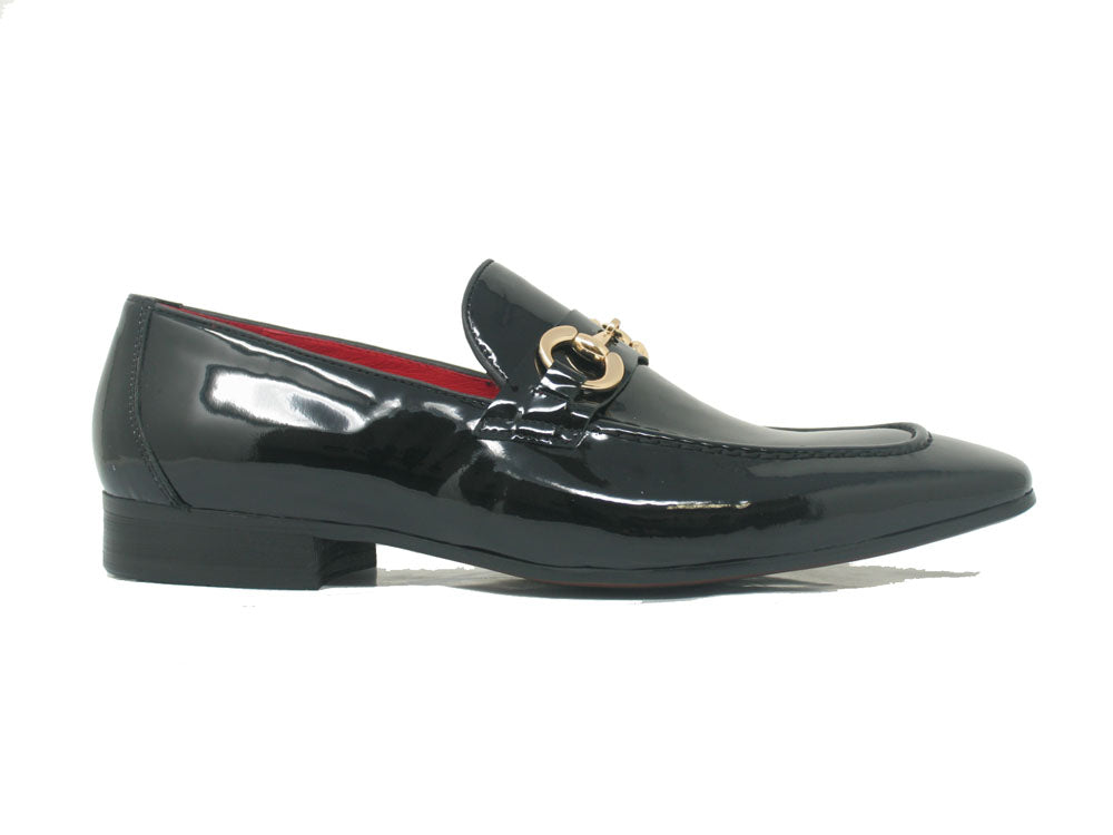 Patent Leather Horse Bit Loafer
