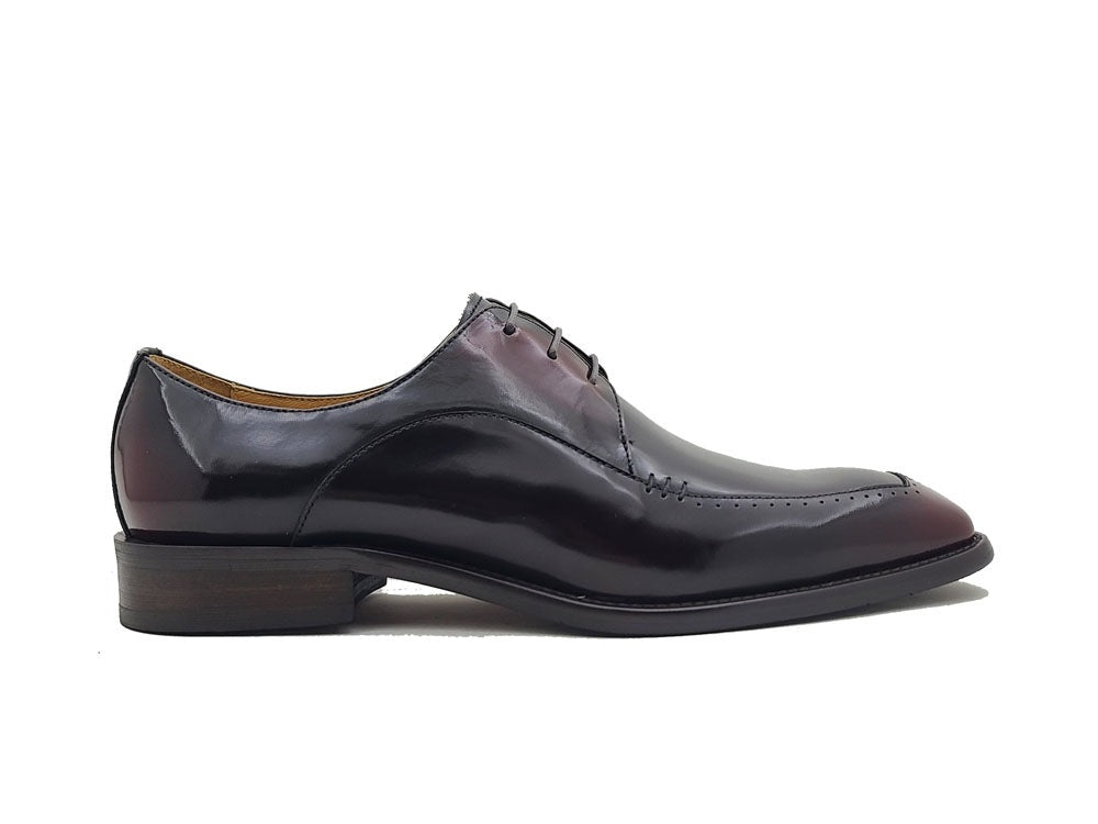 Shinny Calfskin Split Toe Oxford