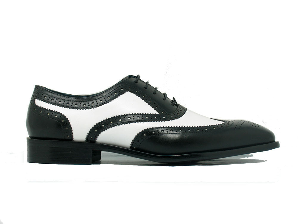 Contrast Two Tone Wingtip Oxford
