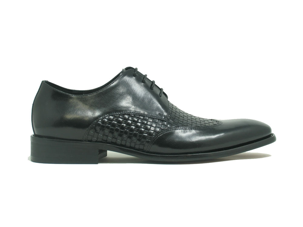 Hand Braided Leather Woven Oxford
